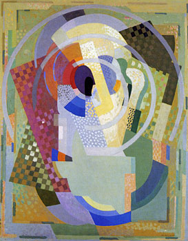 <em>Support de contemplation</em>, 1932-1934<br />
Huile sur toile<br />
141 x 111 cm<br />
Menton, musée des Beaux-Arts